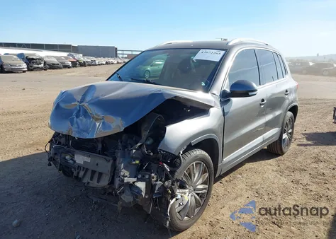 2013 Volkswagen Tiguan S/Se/Sel из США, поврежденный, VIN WVGAV7AX4DW023676